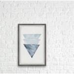 Linnie ” Triangles Overlap ” by Parvez Taj - Chic Decora