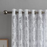 Lisa Polyester Semi Sheer Curtain Pair (Set of 2) - Chic Decora