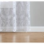 Lisa Polyester Semi Sheer Curtain Pair (Set of 2) - Chic Decora