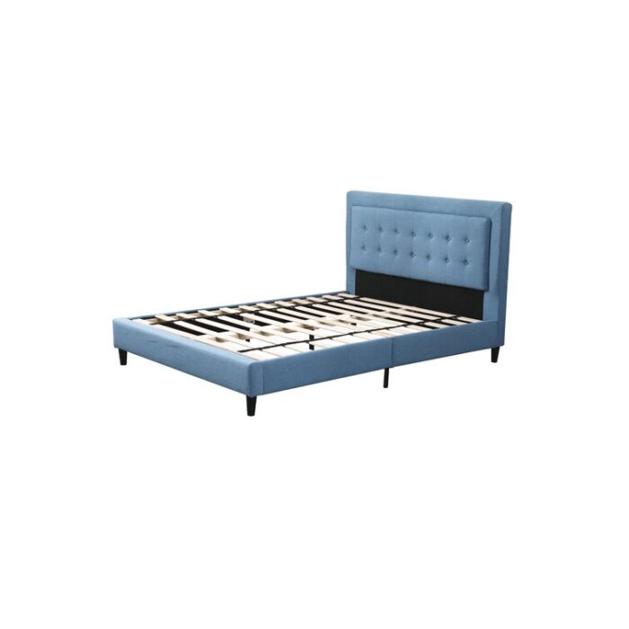 Litman Upholstered Platform Bed - Chic Decora