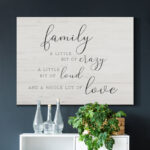 Little Bit of Family – Wrapped Canvas Print - Chic Decora