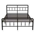 Lizar Metal Open-Frame Storage Bed - Chic Decora