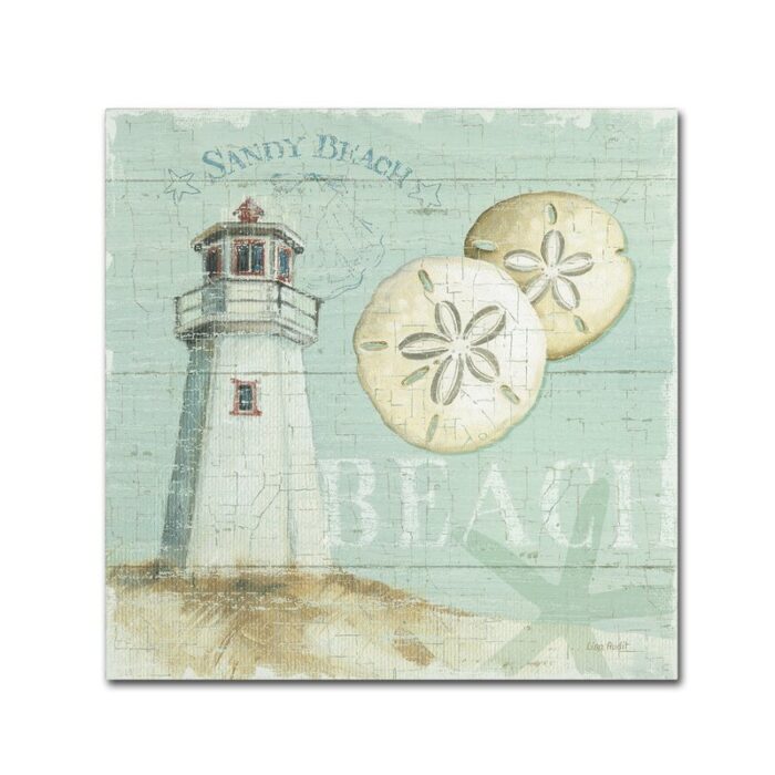 Lohan Beach House Painting Print on Wrapped Canvas - Chic Decora