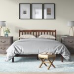 Loudoun Solid Wood Slat Bed - Chic Decora