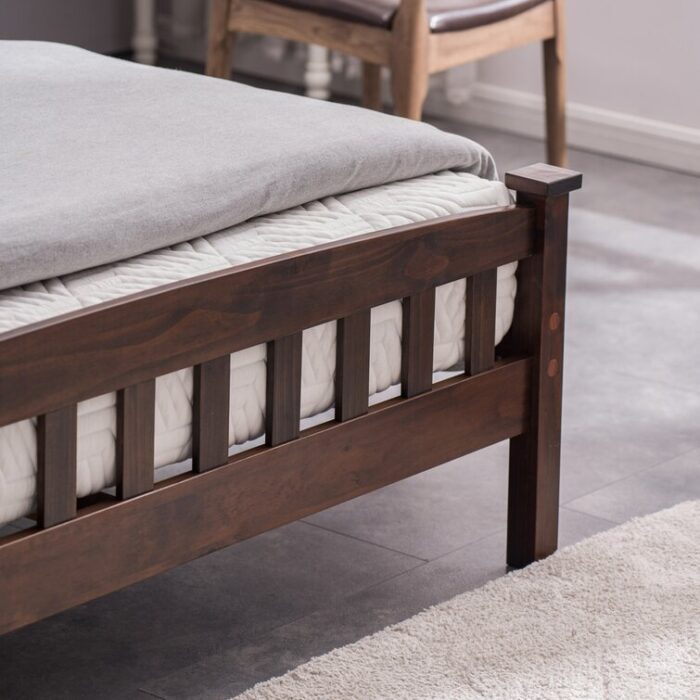 Loudoun Solid Wood Slat Bed - Chic Decora