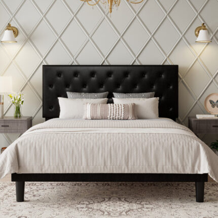 18.3” Metal Bed Frame - Chic Decora