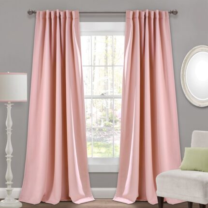 Roxann Lace Semi Sheer Curtain Pair (Set of 2) - Chic Decora