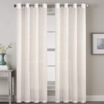 Lyla Semi Sheer Curtain Pair (Set of 2) - Chic Decora