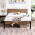 Gnaphale Slat Bed - Chic Decora