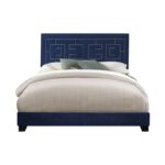 Lyndsi Platform Bed, Upholstered Bed, Bed Frame - Chic Decora