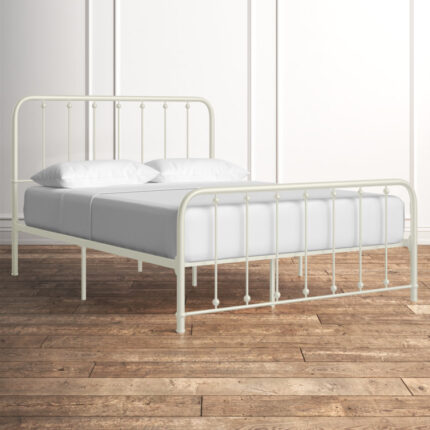 Maddie Metal Spindle Bed - Chic Decora