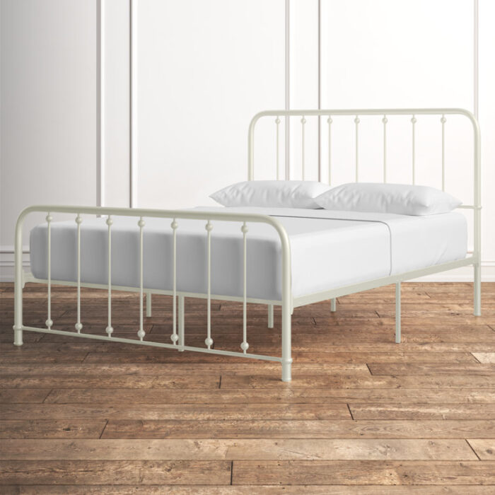 Maddie Metal Spindle Bed - Chic Decora