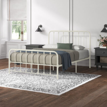 Cleo Velvet Wingback Bed - Chic Decora