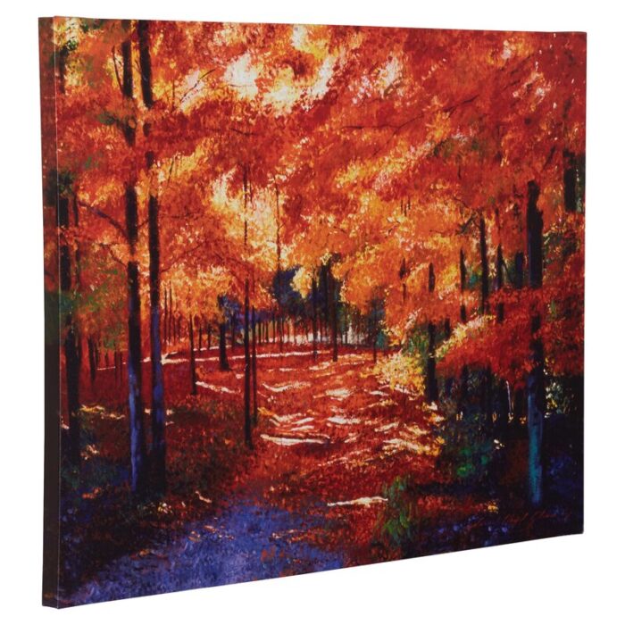 Magical Forest Painting Print on Canvas - Chic Decora