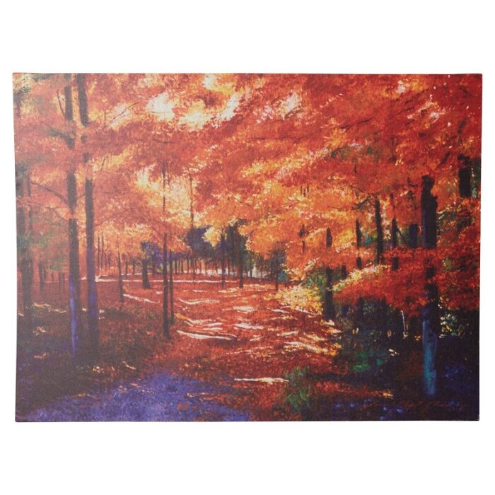 Magical Forest Painting Print on Canvas - Chic Decora