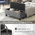 Makassar Upholstered Storage Bed - Chic Decora