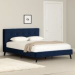 Maliza Upholstered Complete Platform Bed - Chic Decora