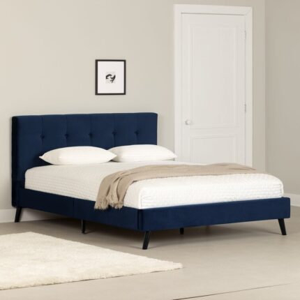 Mercer41 Leeron Velvet Bed. - Chic Decora