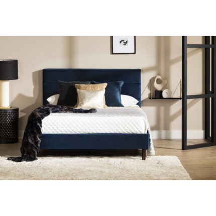 Maliza Upholstered Complete Platform Bed - Chic Decora