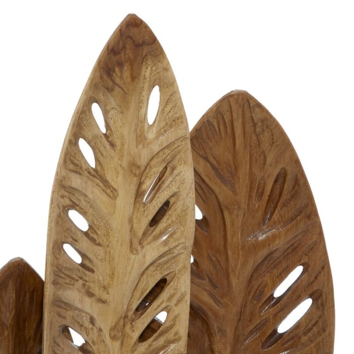 Maltby Leaves Sculpture - Chic Decora