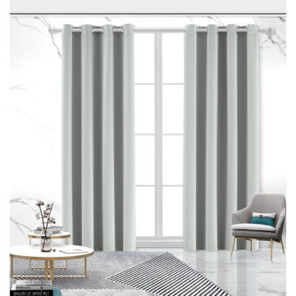 Polyester Curtains / Drapes Pair (Set of 2) - Chic Decora