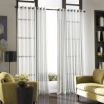 Bonner Polyester Sheer Curtain Pair (Set of 2) - Chic Decora