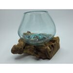 Manolla Handmade Abstract Cloche Or Water Globe - Chic Decora