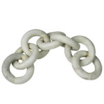 Marble Chain Sculpture - Chic Decora