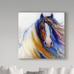 Marcia Baldwin ” Gypsy Vanner Rouge ” by Marcia Baldwin - Chic Decora