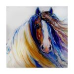 Marcia Baldwin ” Gypsy Vanner Rouge ” by Marcia Baldwin - Chic Decora