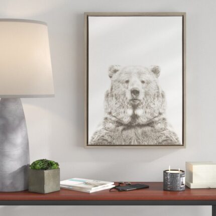 Margo ” Bear Portrait ” by Simon Te - Chic Decora