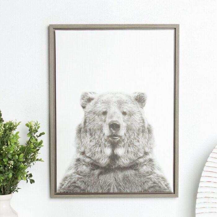 Margo ” Bear Portrait ” by Simon Te - Chic Decora