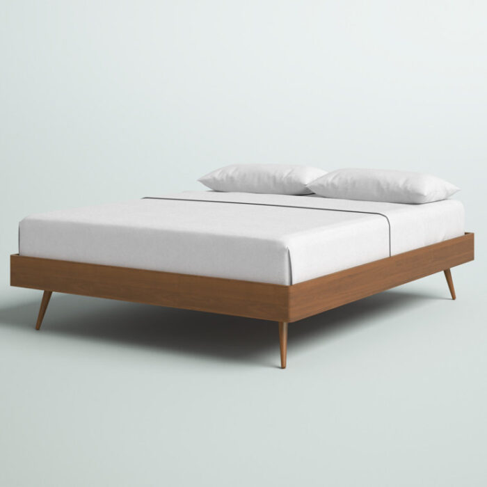 Margo Wood Platform Bed Frame - Chic Decora