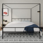 Marion Metal Canopy Bed - Chic Decora