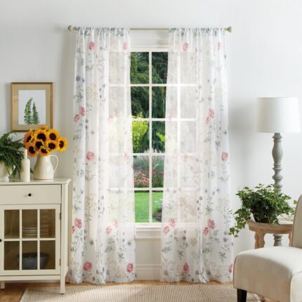 Polyester Blackout Curtain Pair (Set of 2) - Chic Decora