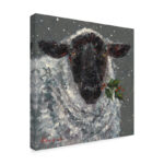 Mary Miller Veazie ” Wren The Christmas Sheep ” by Mary Miller Veazie - Chic Decora