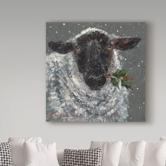 Mary Miller Veazie ” Wren The Christmas Sheep ” by Mary Miller Veazie - Chic Decora