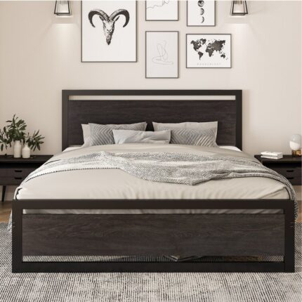 Masek Platform Bed - Chic Decora