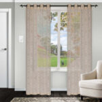 Matanna Polyester Sheer Curtain Pair (Set of 2) - Chic Decora