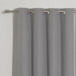 Mattox Polyester Room Darkening Curtain Pair (Set of 2) - Chic Decora