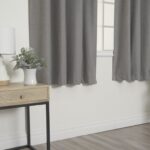 Mattox Polyester Room Darkening Curtain Pair (Set of 2) - Chic Decora