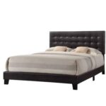 Mccary Vegan Leather Standard Bed - Chic Decora