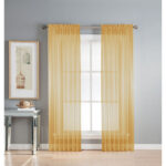 Mcgoldrick Polyester Sheer Curtain Pair (Set of 2) - Chic Decora