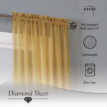 Mcgoldrick Polyester Sheer Curtain Pair (Set of 2) - Chic Decora