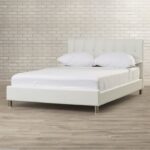 Mcgowen Vegan Leather Platform Bed - Chic Decora