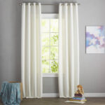 Lettie Cotton Blend Room Darkening Curtain Pair (Set of 2) - Chic Decora