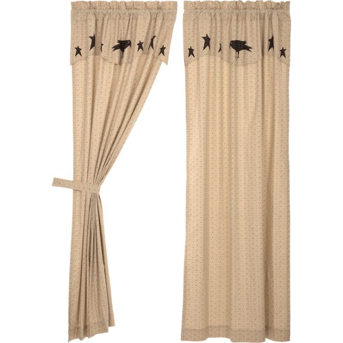 Meacham Cotton Room Darkening Curtain Pair (Set of 2) - Chic Decora