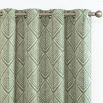 Meghanne Polyester Room Darkening Curtain Panel Pair (Set of 2) - Chic Decora