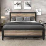 Metal Platform Bed - Chic Decora