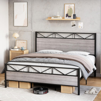 Yazmin Metal Bed - Chic Decora